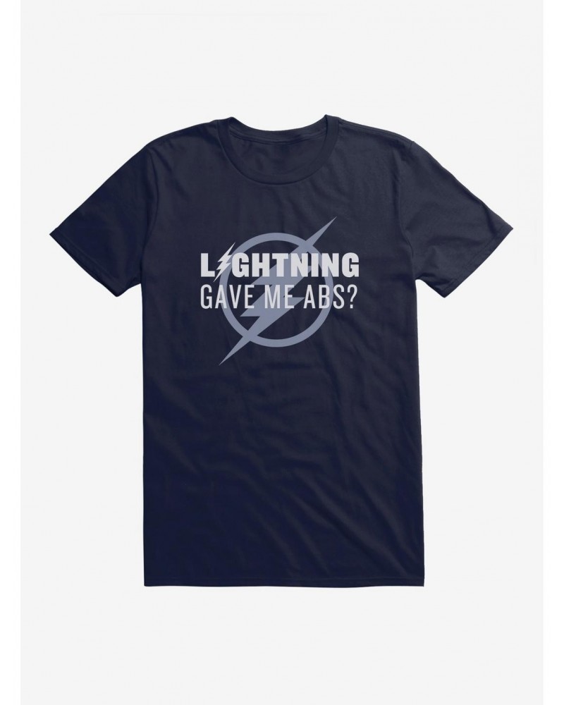 DC Comics The Flash Lightning Gave Me Abs T-Shirt $8.13 T-Shirts
