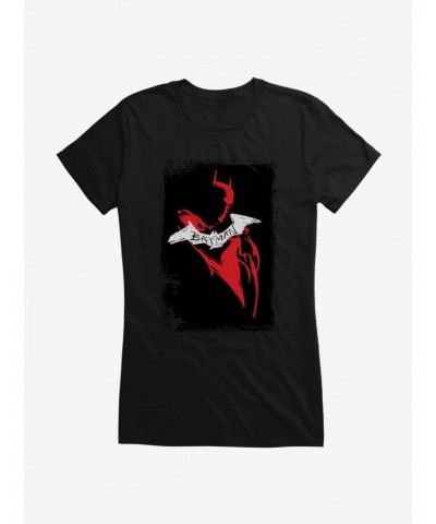 DC Comics The Batman Bat Sketch Girls T-Shirt $11.21 T-Shirts