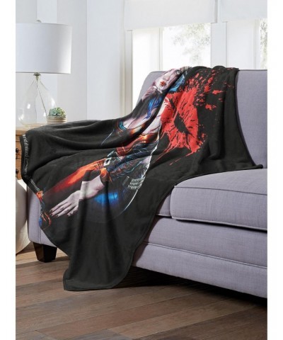 DC Comics Batman Harley Cover Throw Blanket $24.56 Blankets