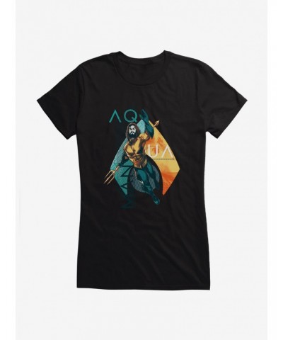 DC Comics Aquaman Classic Costume Girls T-Shirt $11.21 T-Shirts