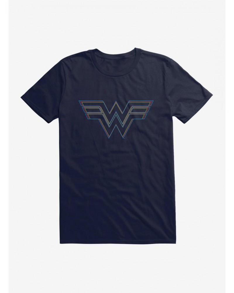 DC Comics Wonder Woman 1984 Linear Logo T-Shirt $8.13 T-Shirts