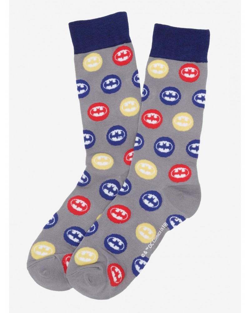 DC Comics Batman Dot Socks $9.95 Socks
