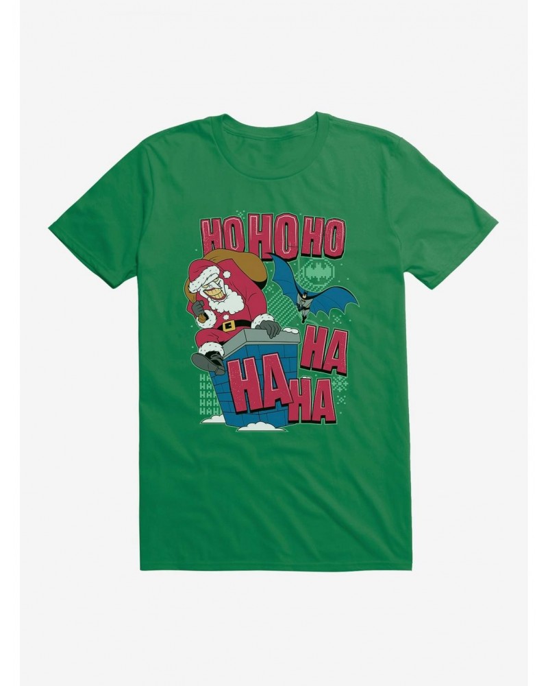 DC Comics Batman Santa Joker T-Shirt $10.76 T-Shirts