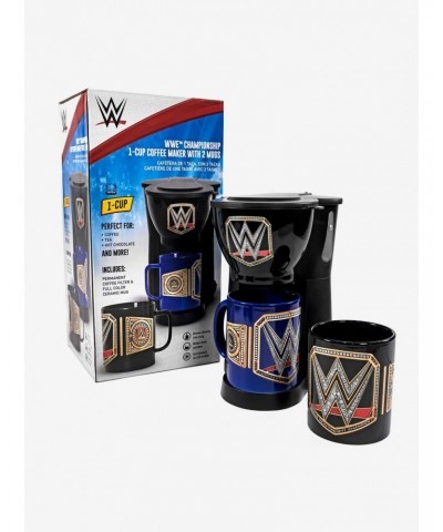 WWE Coffee Maker With 2 Mugs $22.98 Mugs