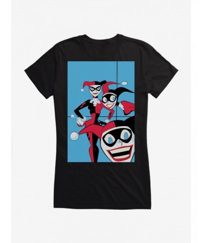 DC Comics Batman Harley Quinn Clones Girls T-Shirt $9.71 T-Shirts