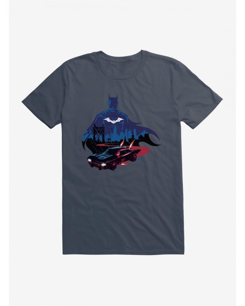 DC Comics The Batman Batmobile Cruise T-Shirt $10.04 T-Shirts