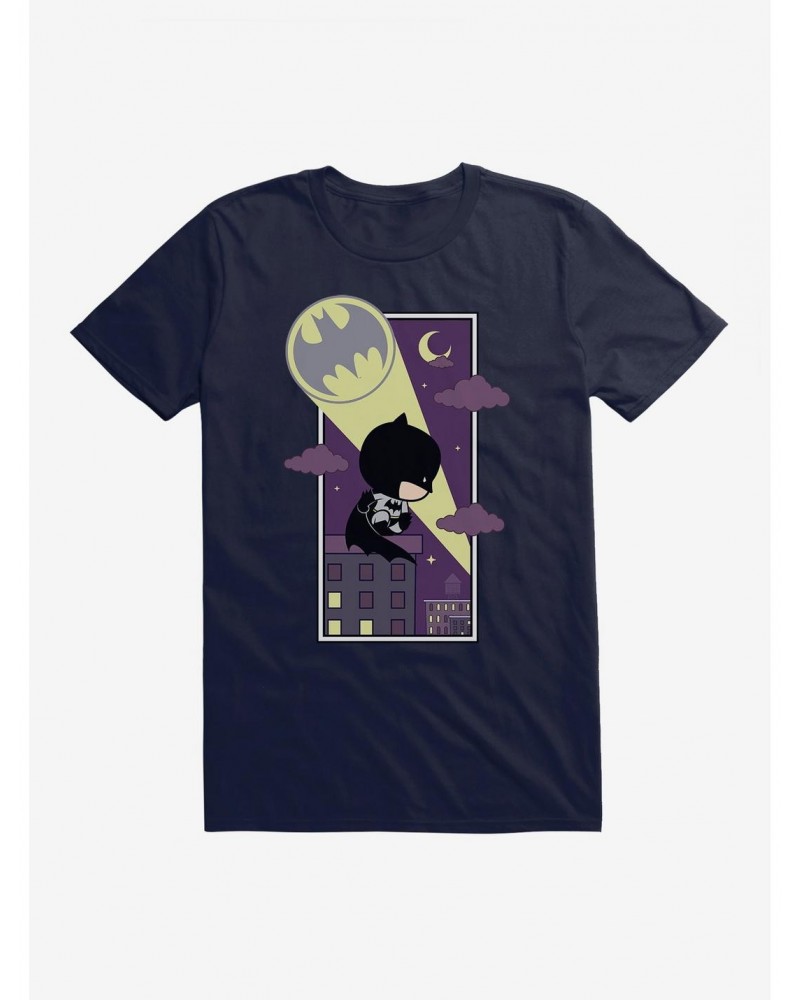 DC Comics Batman Chibi Bat Signal T-Shirt $7.41 T-Shirts