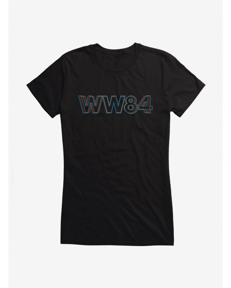 DC Comics Wonder Woman 1984 Graphic Logo Girls T-Shirt $9.71 T-Shirts