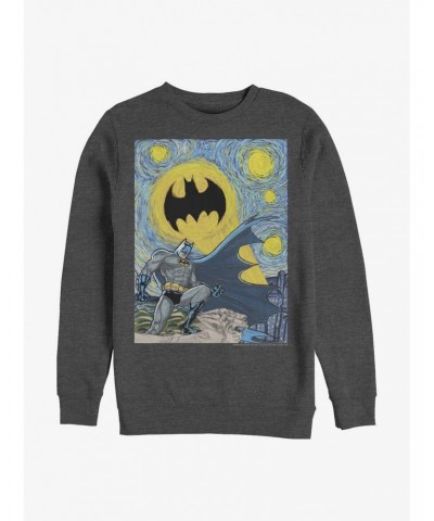DC Comics Batman Starry Gotham Sweatshirt $14.02 Sweatshirts