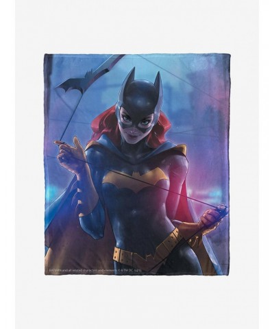 DC Comics Batman Batgirl Cover Throw Blanket $17.97 Blankets