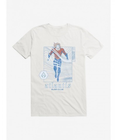 DC Comics Aquaman Classic Atlantis Surf Club T-Shirt $9.32 T-Shirts