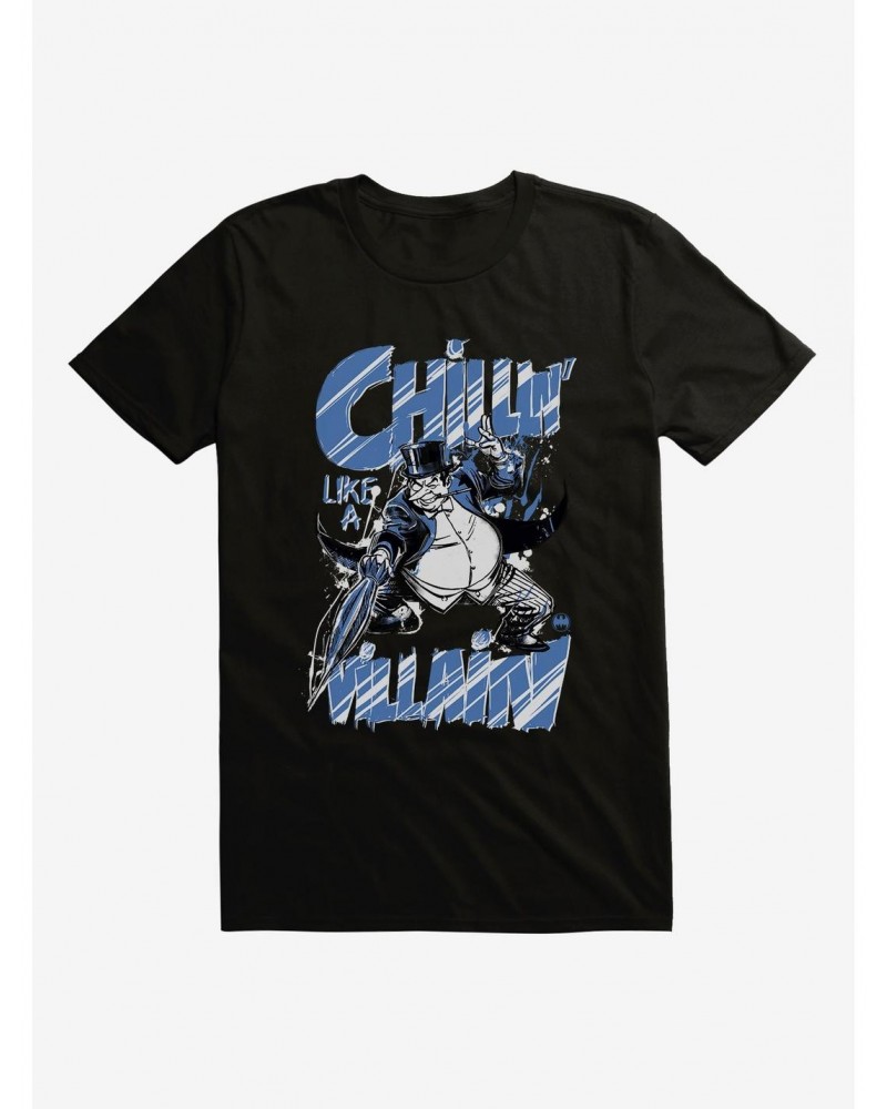 DC Comics Batman The Penguin Chillin T-Shirt $10.76 T-Shirts