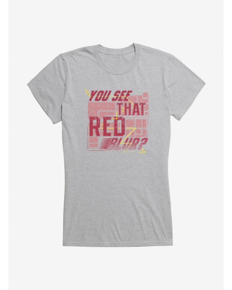 DC Comics The Flash The Red Blur Girls T-Shirt $10.96 T-Shirts