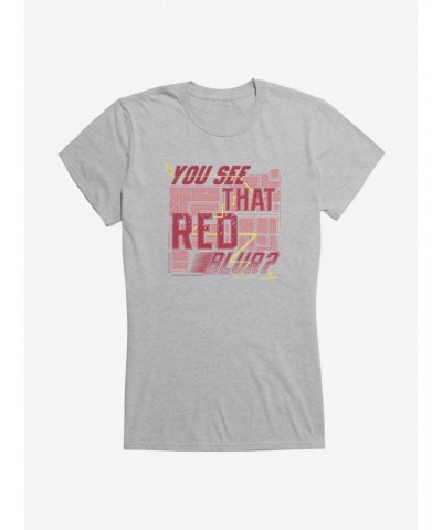 DC Comics The Flash The Red Blur Girls T-Shirt $10.96 T-Shirts