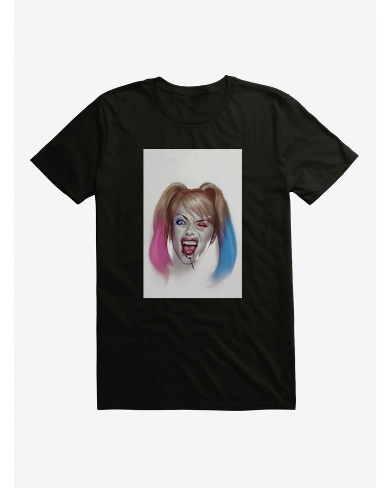 DC Comics Batman Harley Quinn Art T-Shirt $8.84 T-Shirts