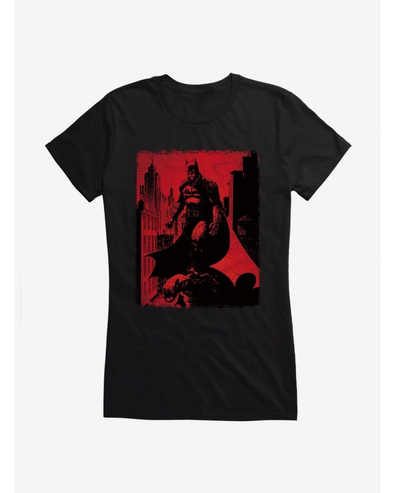 DC Comics The Batman Batcity Girls T-Shirt $9.71 T-Shirts
