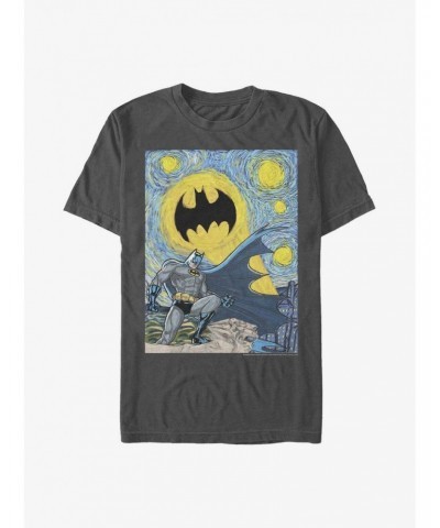 DC Comics Batman Starry Gotham T-Shirt $11.23 T-Shirts
