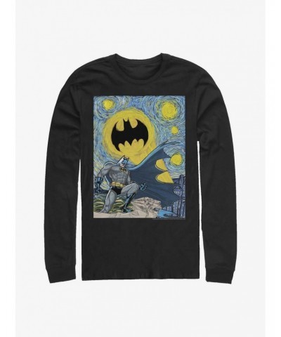 DC Comics Batman Starry Gotham Long-Sleeve $16.45 Long-Sleeve
