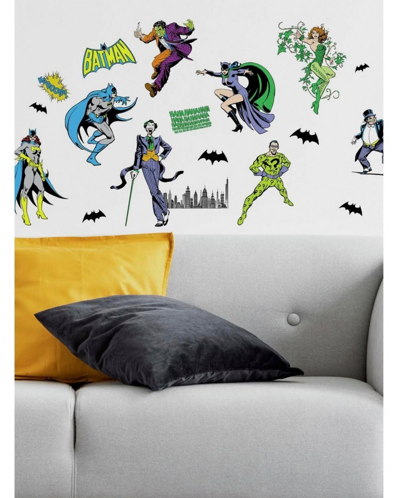 DC Comics Batman Villains Peel & Stick Wall Decals $6.09 Decals