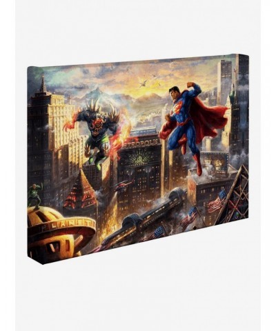 DC Comics Superman Man Of Steel 8" x 10" Gallery Wrapped Canvas $21.56 Merchandises