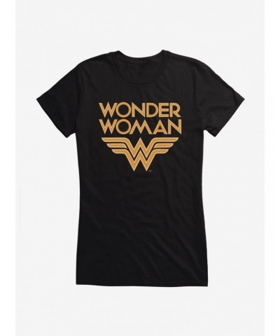 DC Comics Wonder Woman Gold Wonder Girls T-Shirt $9.71 T-Shirts