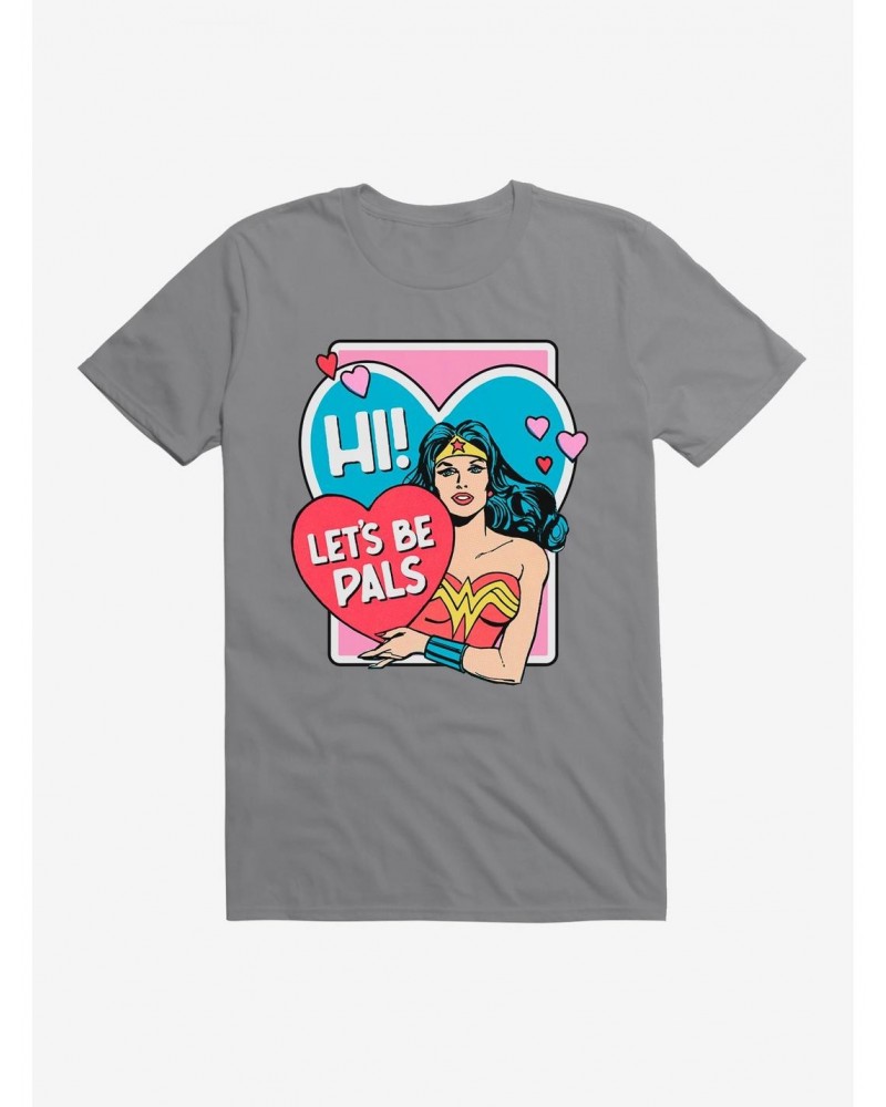 DC Wonder Woman Let's Be Pals T-Shirt $7.41 T-Shirts