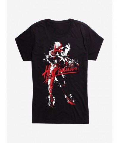 DC Comics Batman Villains Hi Puddin' Girls T-Shirt $9.46 T-Shirts