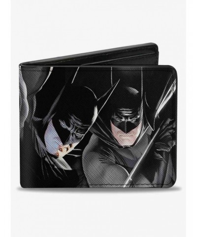 DC Comics Batman 4 Vivid Action Poses Bifold Wallet $7.11 Wallets