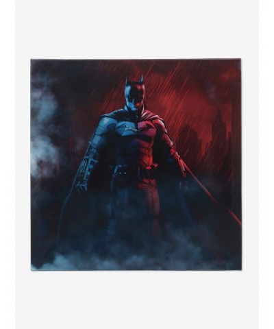DC Comics The Batman Rain Scene Canvas Wall Decor $25.80 Décor
