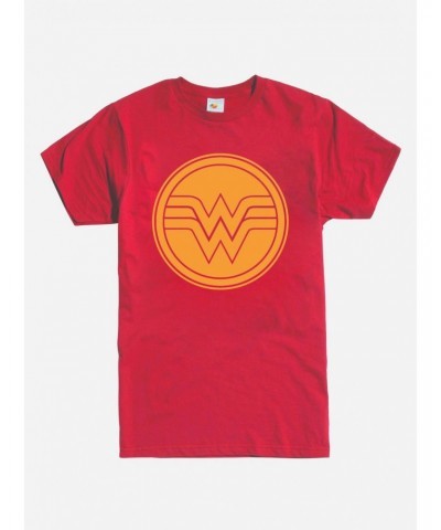Wonder Woman Yellow Logo T-Shirt $10.04 T-Shirts