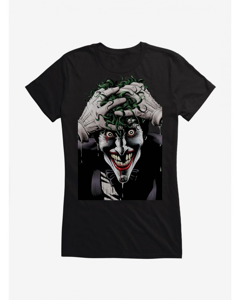 DC Comics Batman The Joker The Killing Joke Girls T-Shirt $7.72 T-Shirts