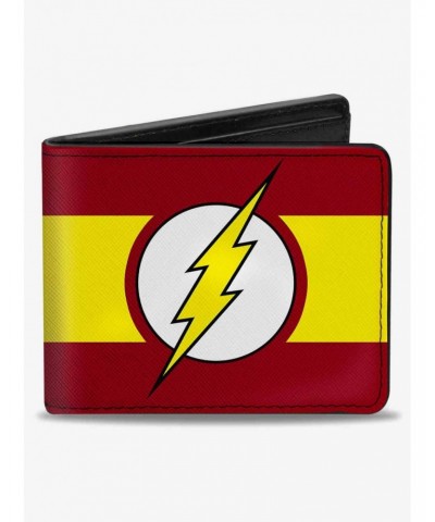 DC Comics Flash Logo Stripe Bifold Wallet $9.82 Wallets