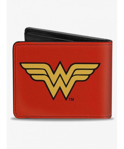DC Comics Wonder Woman Logo Bifold Wallet $10.03 Wallets