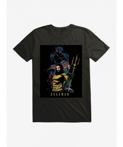 DC Comics Aquaman Heroes And Villains T-Shirt $8.84 T-Shirts