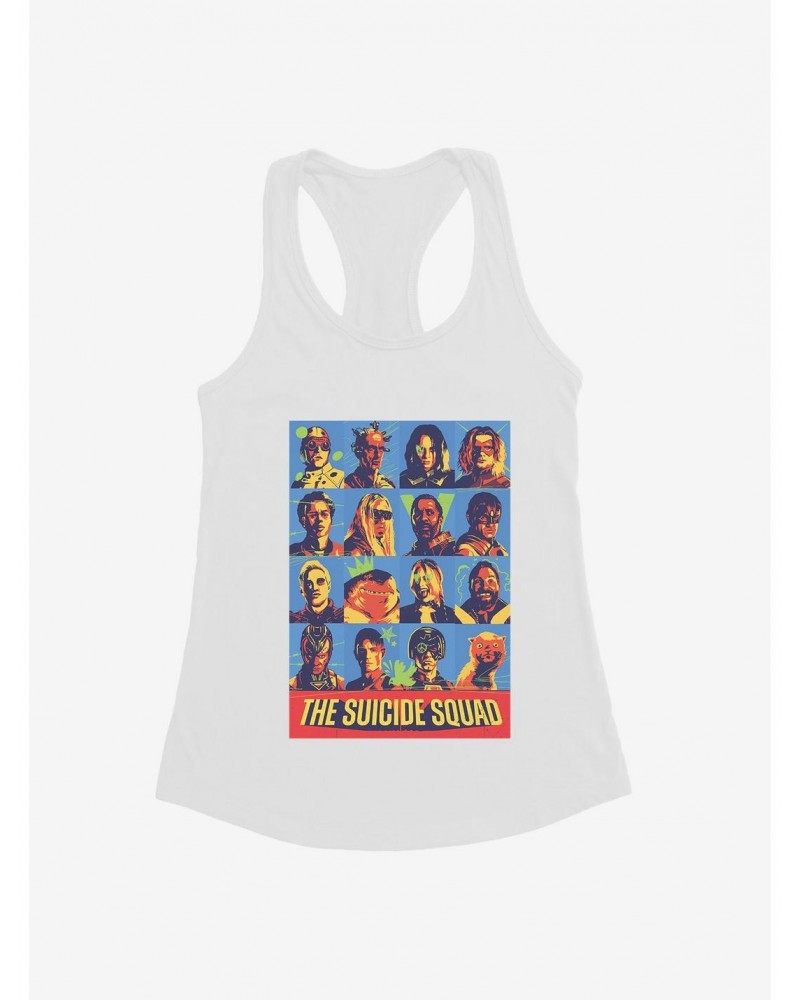 DC Comics The Suicide Squad Character Panels Girls Tank $11.21 Tanks