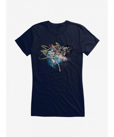 DC Comics Wonder Woman Powerful Girls T-Shirt $7.97 T-Shirts