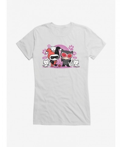DC Comics Batman Cat Party Girls T-Shirt $11.70 T-Shirts