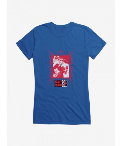 Harley Quinn Classic Smile Girls T-Shirt $7.47 T-Shirts