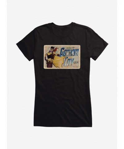 DC Comics Bombshells Batgirl Gotham City Postcard Girls T-Shirt $9.96 T-Shirts
