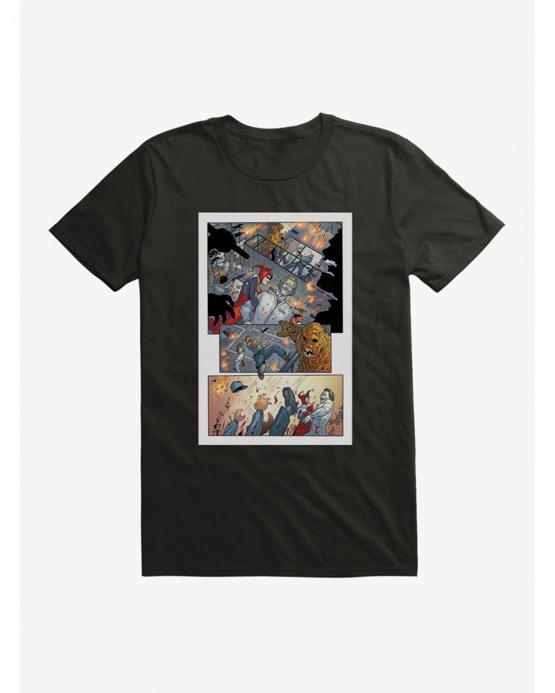 DC Comics Batman Harley Quinn Take Over Comic Strip T-Shirt $8.60 T-Shirts