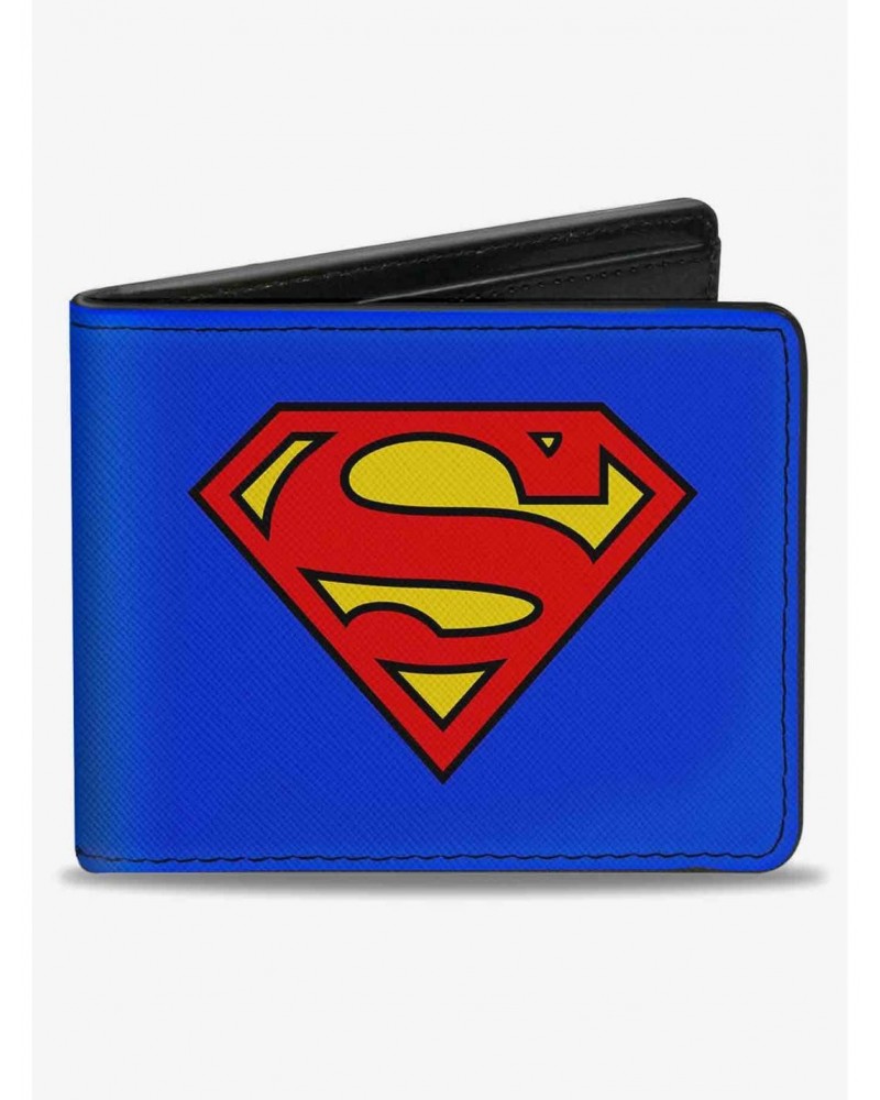 DC Comics Superman Shield Bifold Wallet $10.45 Wallets