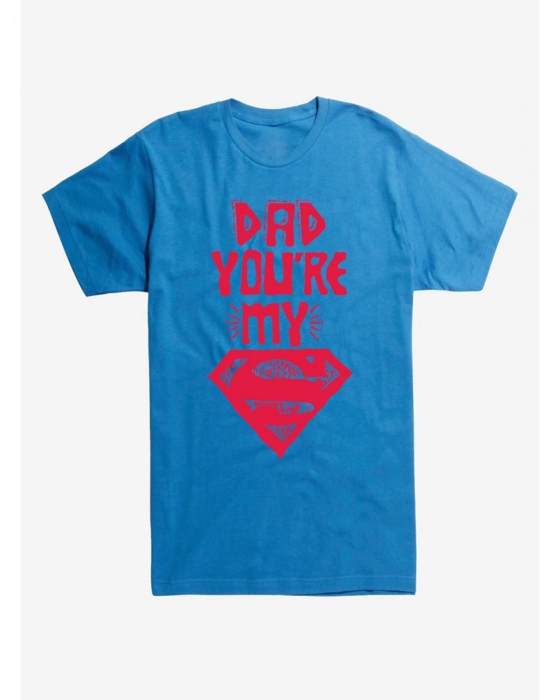 DC Comics Superman Dad Is My Hero T-Shirt $9.08 T-Shirts