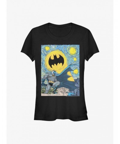 DC Comics Batman Starry Gotham T-Shirt $8.47 T-Shirts