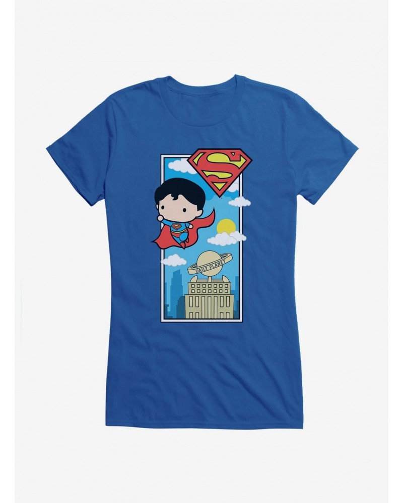 DC Comics Superman Chibi Daily Planet Girls T-Shirt $7.47 T-Shirts