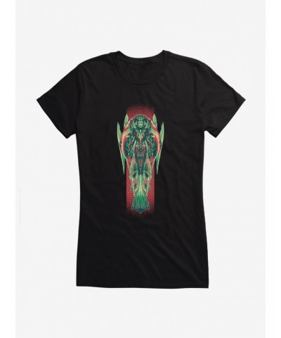DC Comics Aquaman Green Mural Girls T-Shirt $12.45 T-Shirts