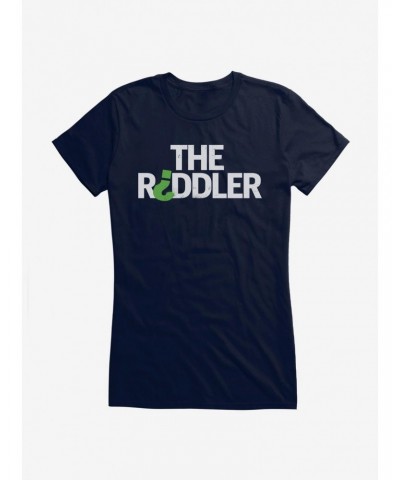 DC Comics Batman Riddler Logo Girls T-Shirt $8.72 T-Shirts