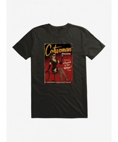 DC Comics Bombshells Catwoman Magazine T-Shirt $10.04 T-Shirts