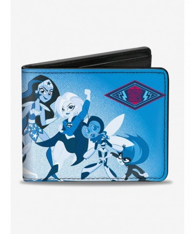 DC Comics DC Superhero Girls Character Group Pose Bi-fold Wallet $6.69 Wallets