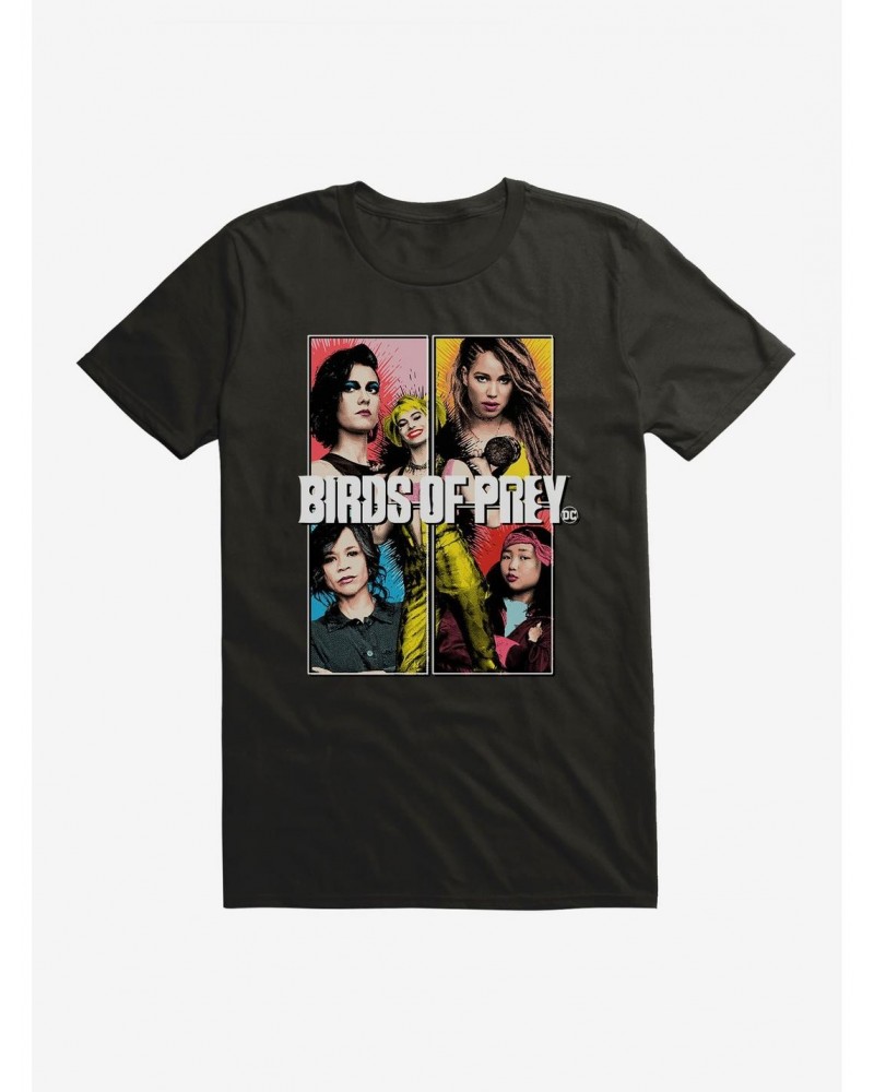 DC Comics Birds Of Prey Team Box Up T-Shirt $7.65 T-Shirts