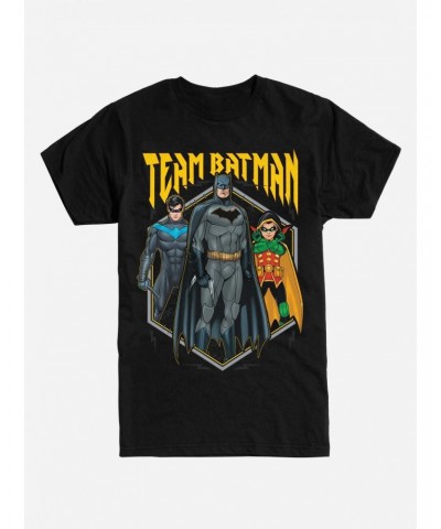 DC Comics Batman Team Batman Nightwing Robin T-Shirt $7.17 T-Shirts